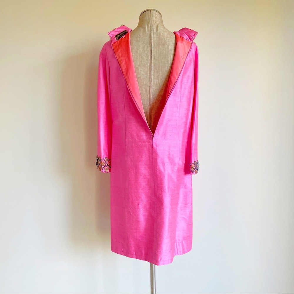 Vintage Bright Pink Dress Set - Picture 15 of 17
